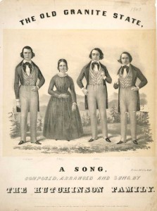 Also on board the Cambria was the famous abolitionist musical family the Hutchinsons, who had shared the stage with Douglass on a number of occasions.