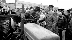 Revd Ian Paisley during the second loyalist strike, one of several events in 1977 that allowed for a certain pessimism of interpretation. (Victor Patterson)