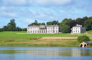 The recently restored mansion at Ballyfin, Co. Laois.