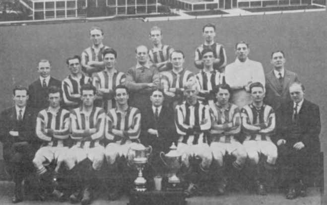 The Fordson FC Free State Cup-winning team of 1926. 