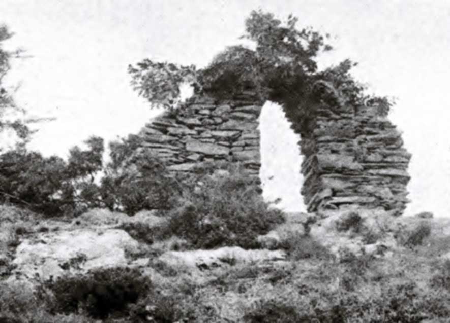 A photograph of the arch that appeared in the Journal of the Cork Historical and Archaeological Society, Series 2, Vol. III, 1897. 