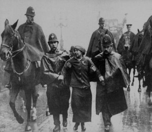 Sylvia-Pankhurst-being-arrested