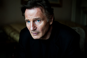 Narrator Liam Neeson provided 1916 with Hollywood star power. (James Mooney)