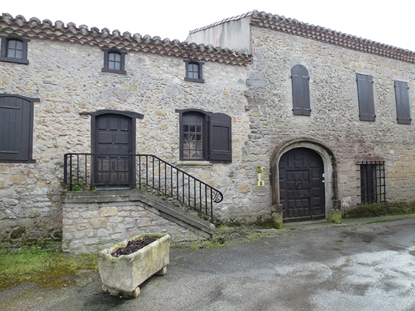 Above: The house at Fanjeaux where Dominic lived during his preaching missions in Languedoc—10km south-west of Hugh de Lacy’s town of Laurac.