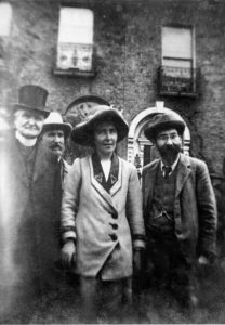 Francis Sheehy Skeffington with his wife Hanna in August 1912. (NLI)